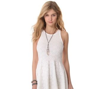 MinkPink Lace Skater Dress